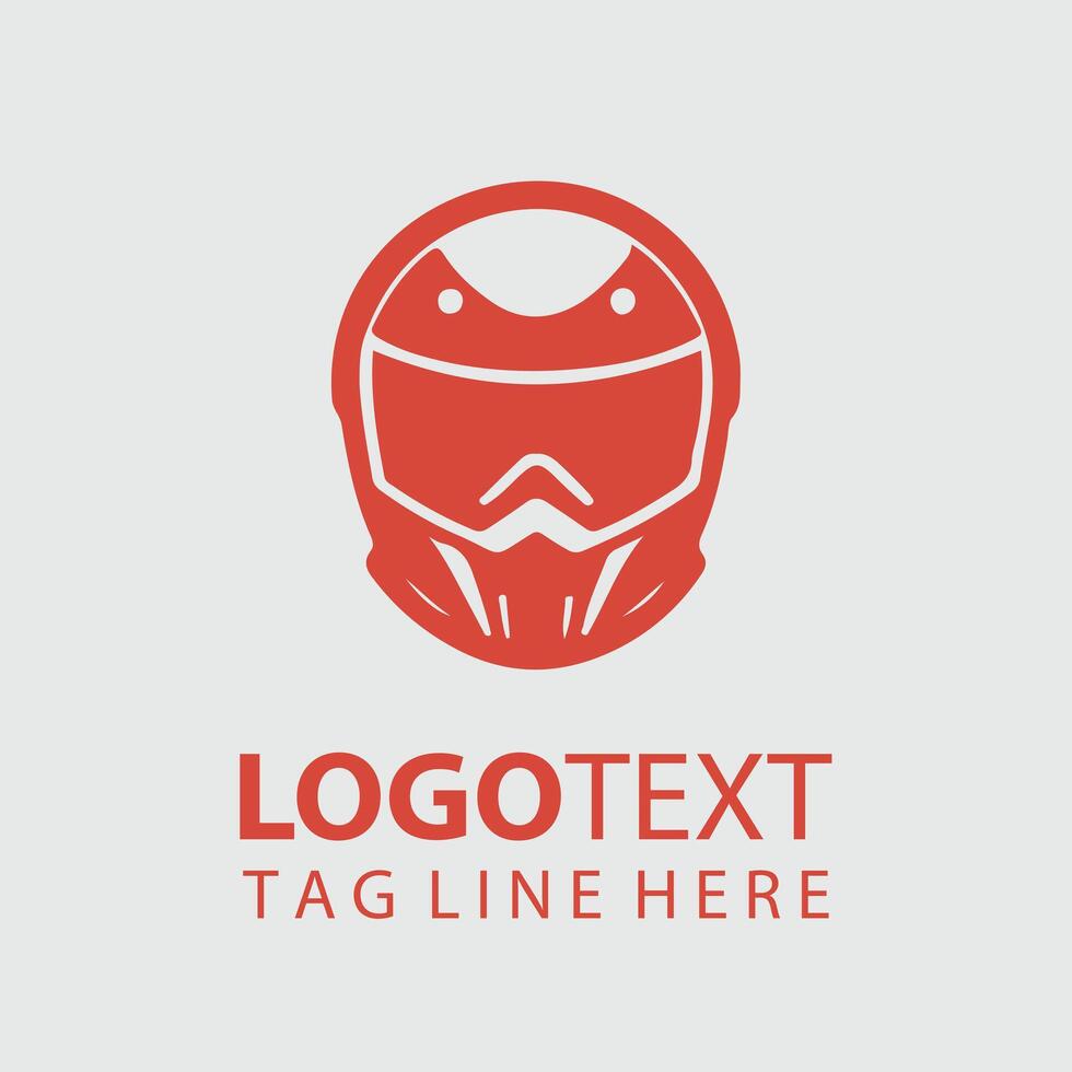 Helmet Logo Illustrations vector