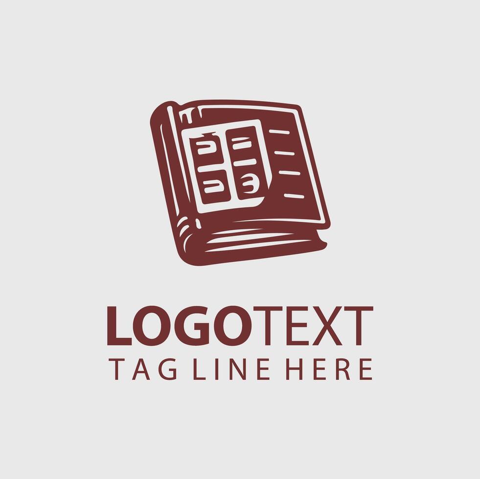 Open Book Logo Illustrations vector