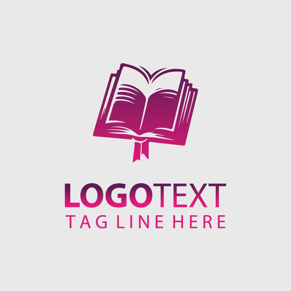 Open Book Logo Illustrations vector