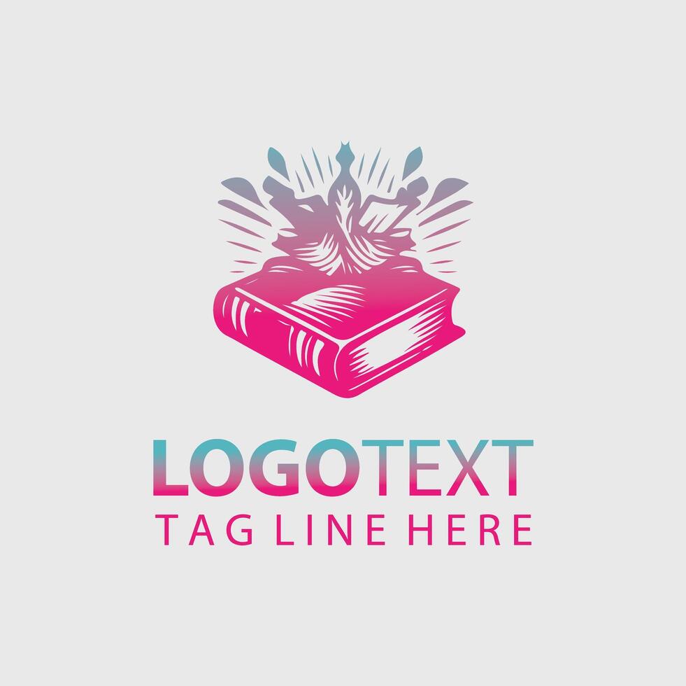Open Book Logo Illustrations vector