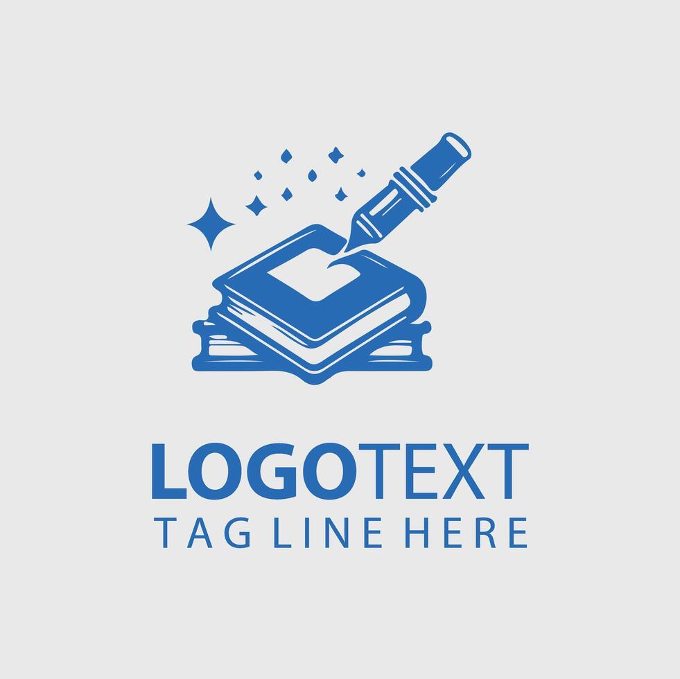 Open Book Logo Illustrations vector