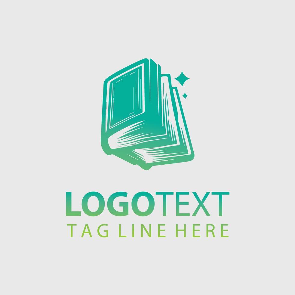 Open Book Logo Illustrations vector