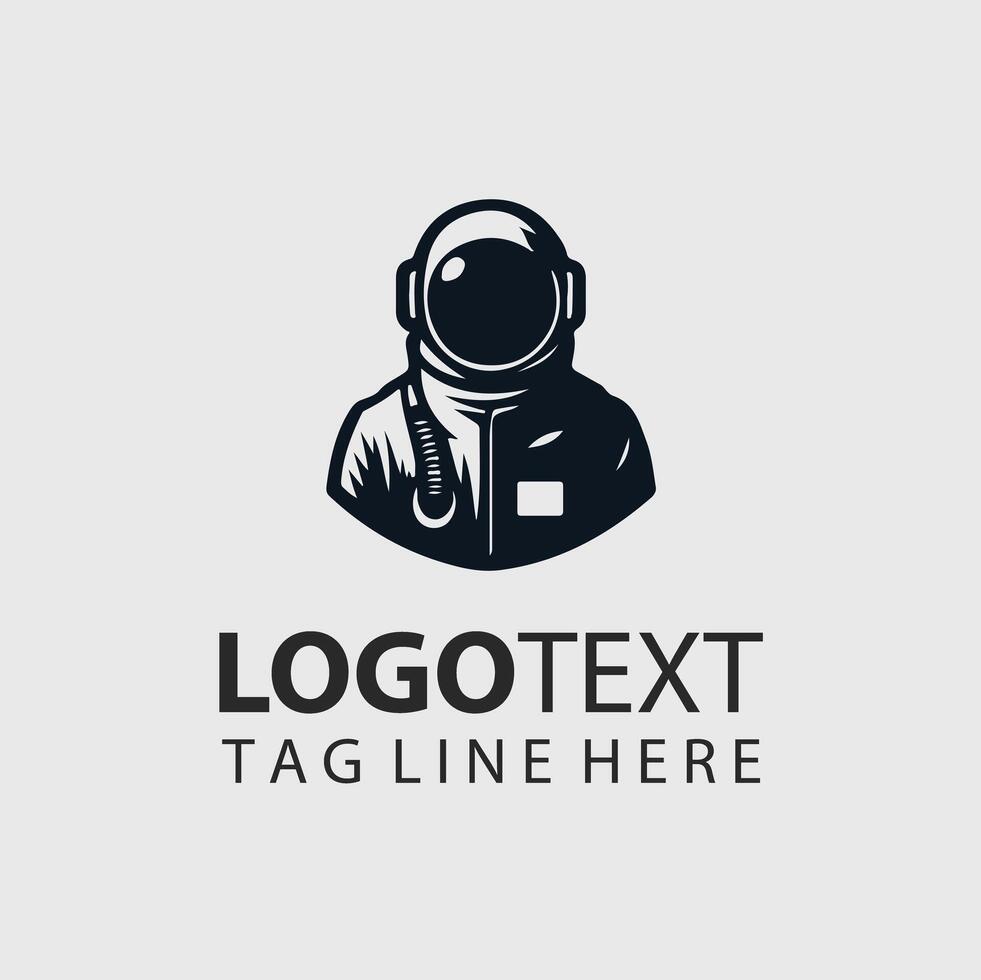 Space Man Logo vector