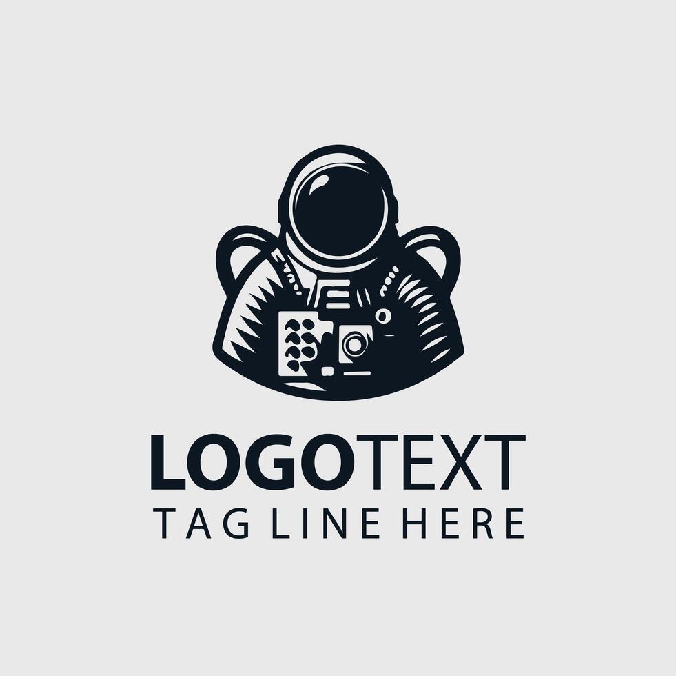 Space Man Logo vector