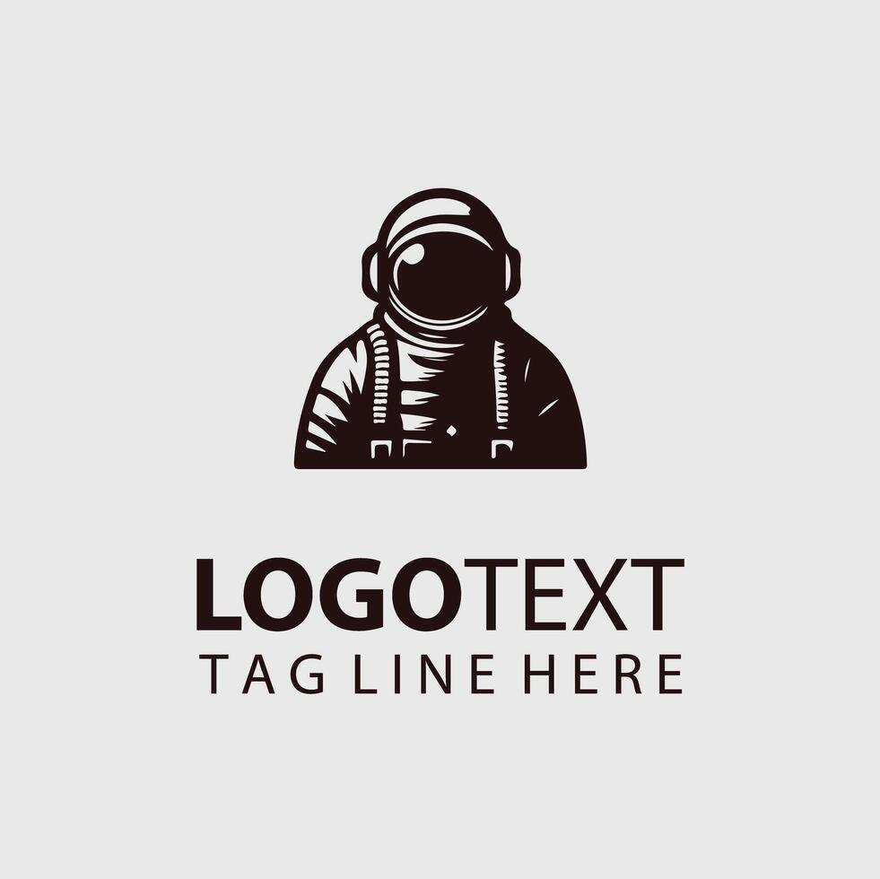Space Man Logo vector