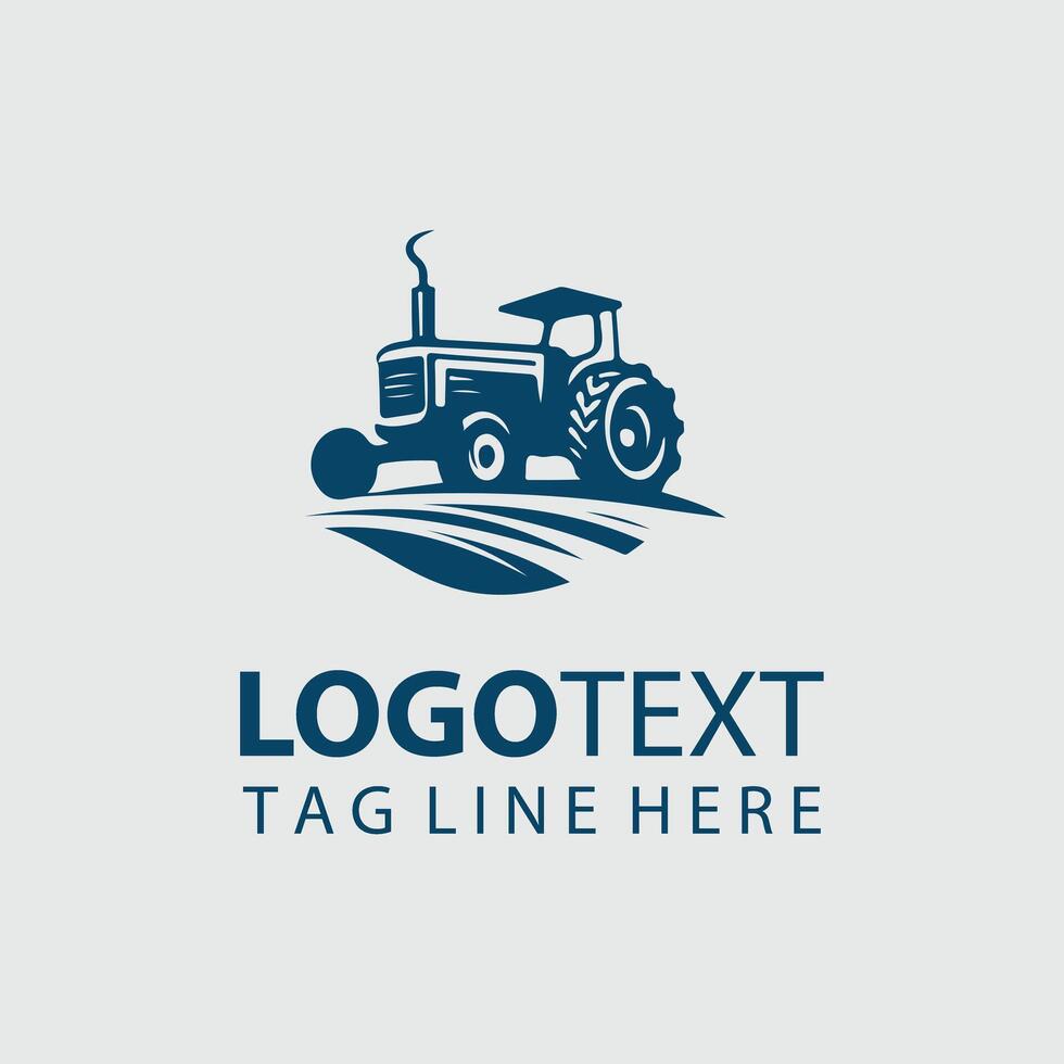 Tractor Logo Illustrations vector