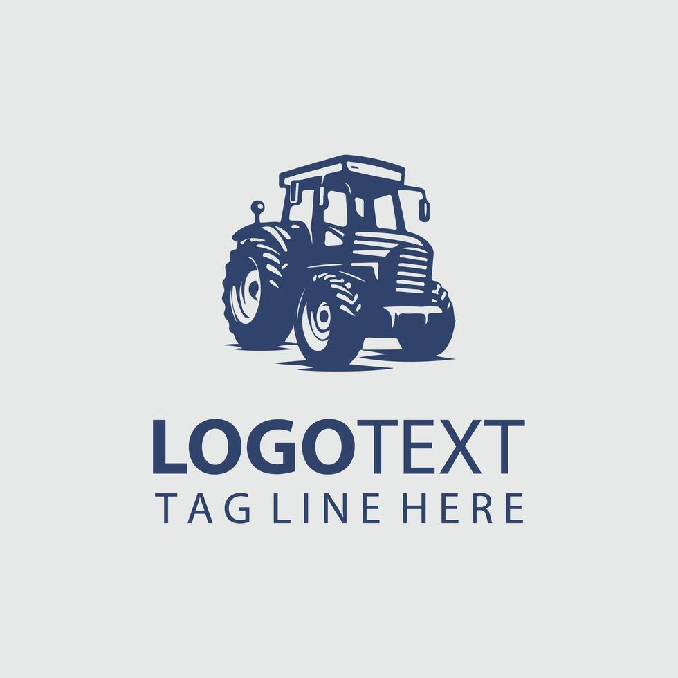 Tractor Logo Illustrations vector