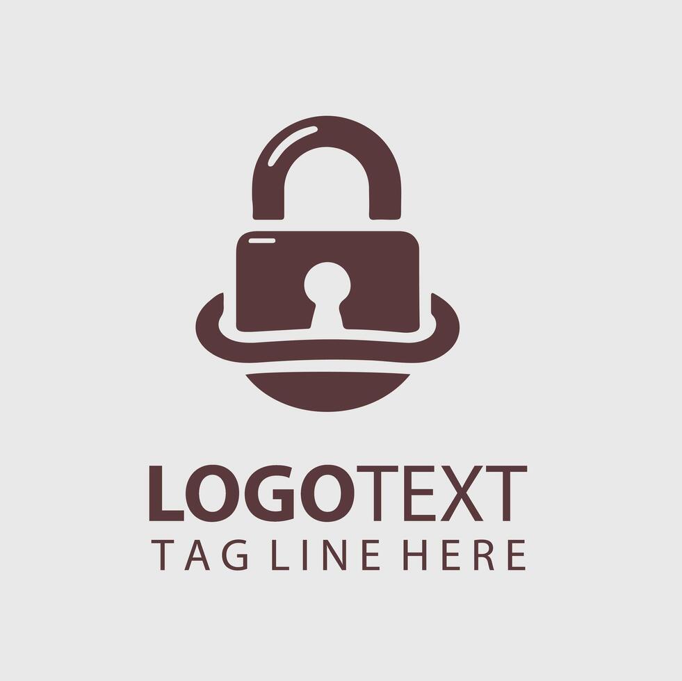 Lock Logo Illustrations vector