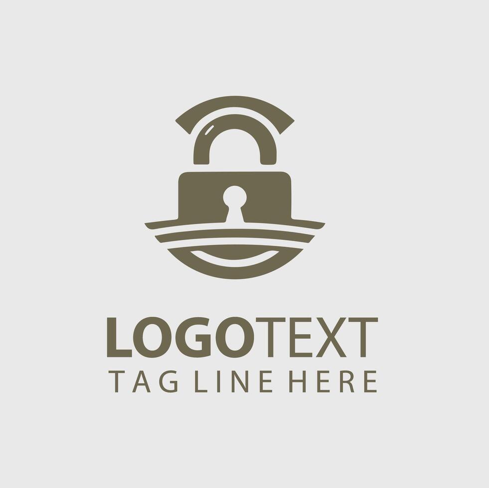 Lock Logo Illustrations vector
