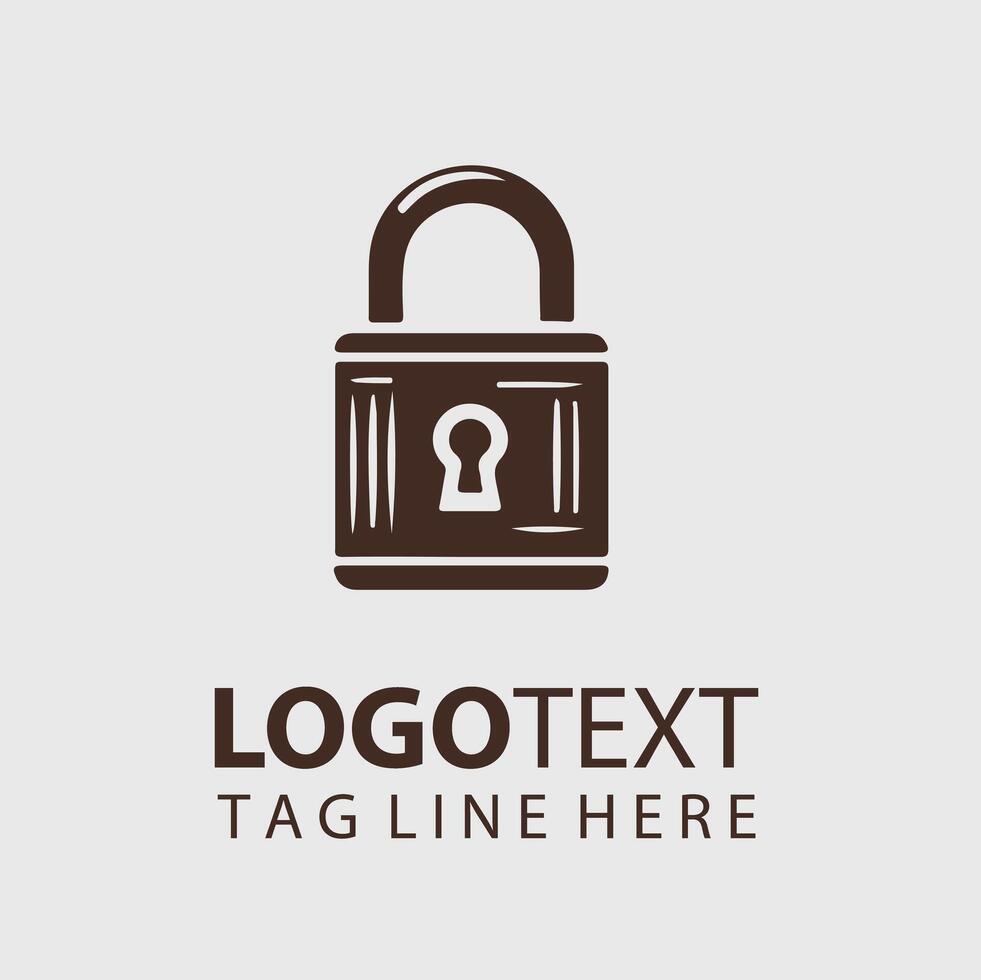 Lock Logo Illustrations vector