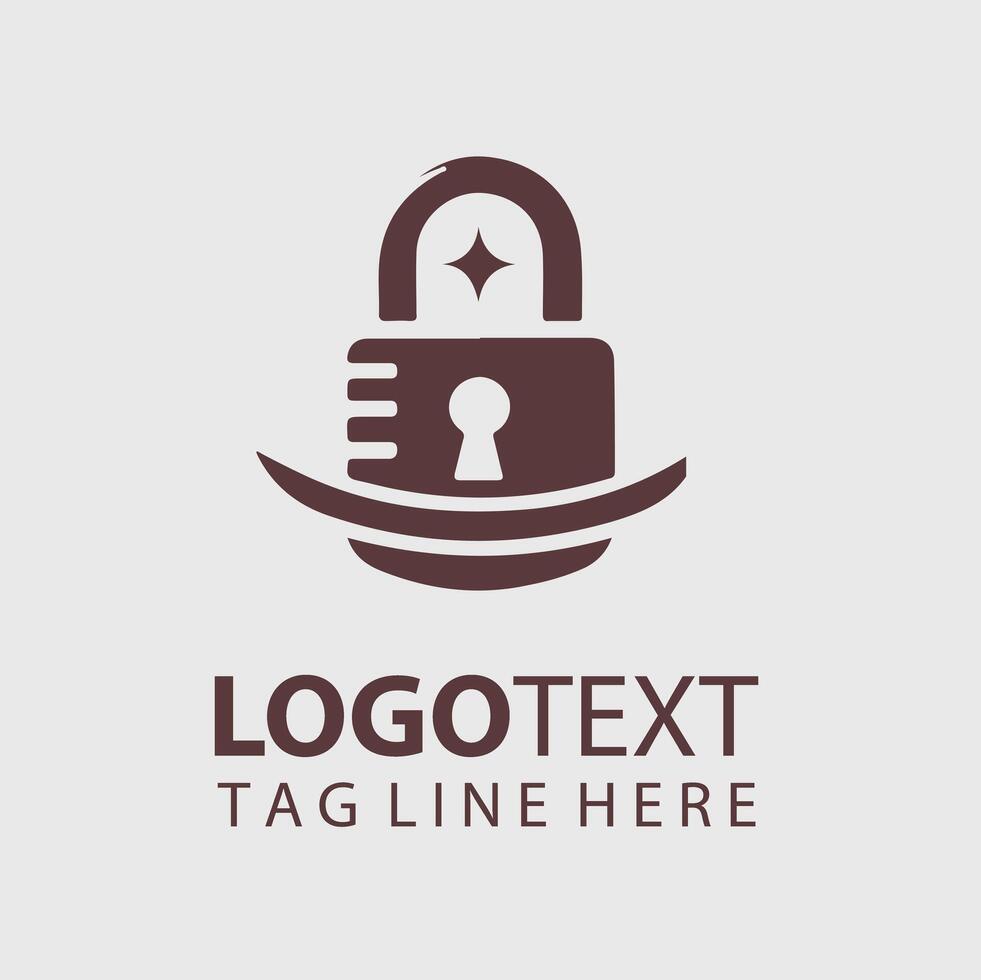 Lock Logo Illustrations vector