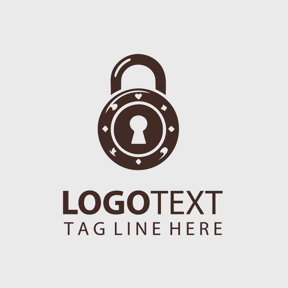 Lock Logo Illustrations vector