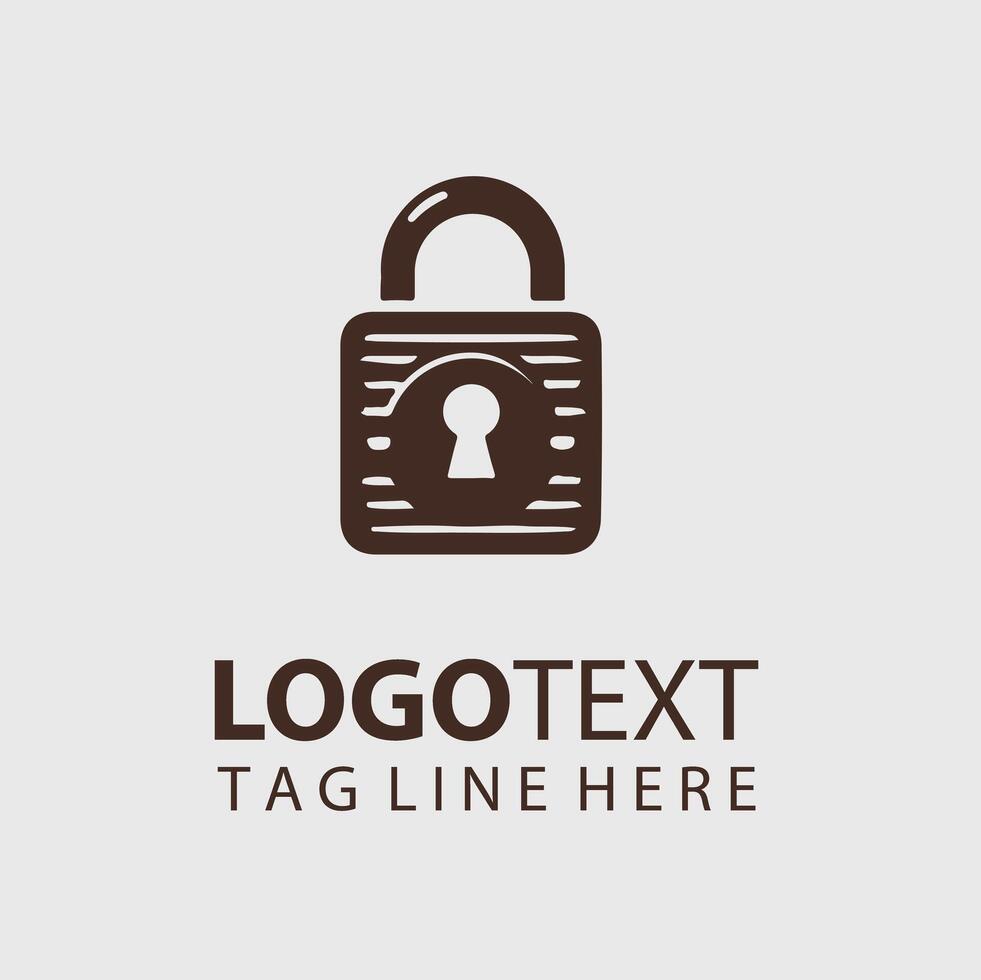 Lock Logo Illustrations vector