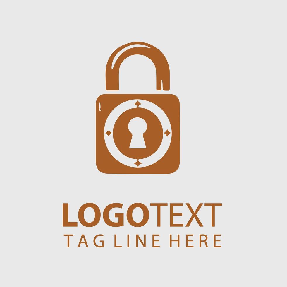 Lock Logo Illustrations vector
