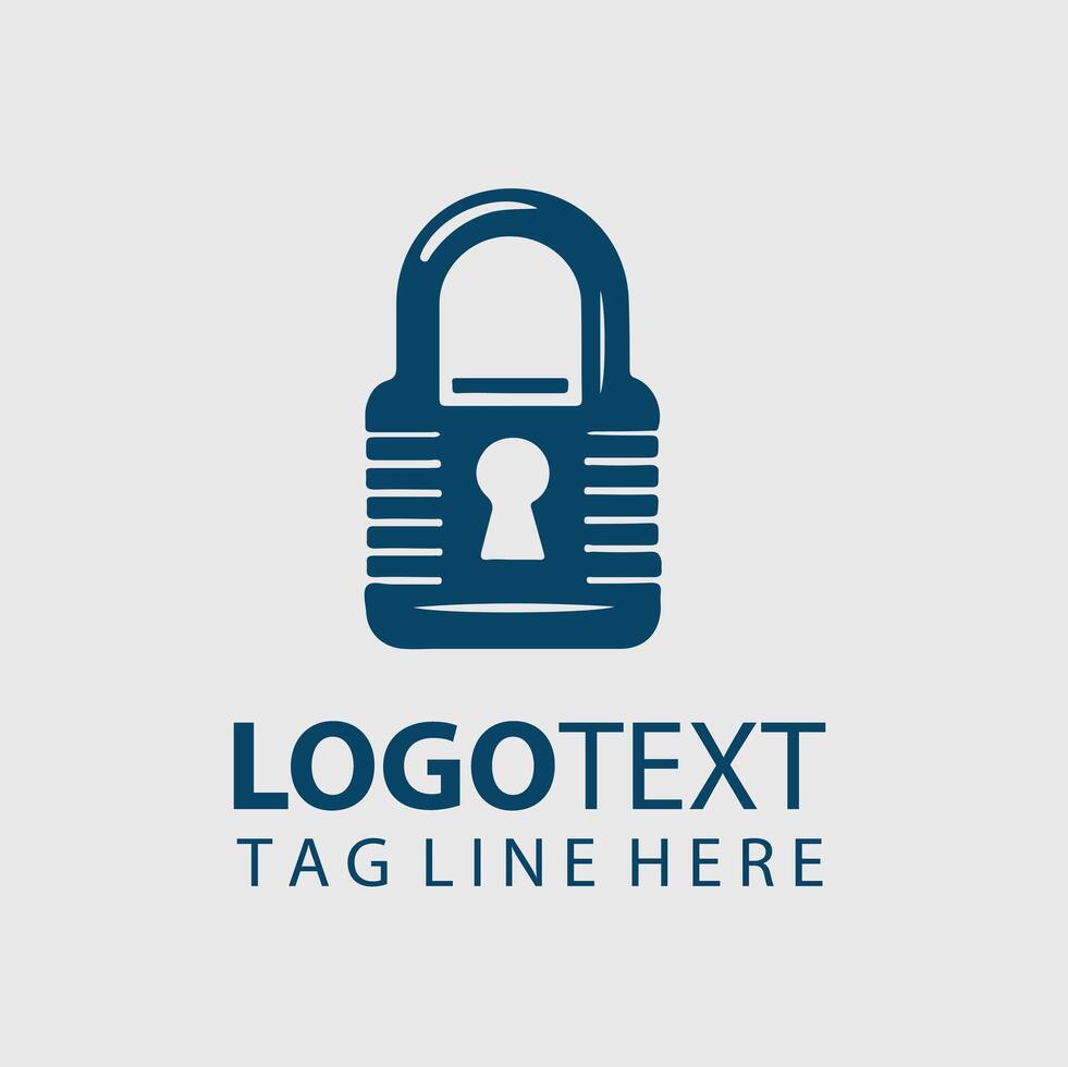 Lock Logo Illustrations vector