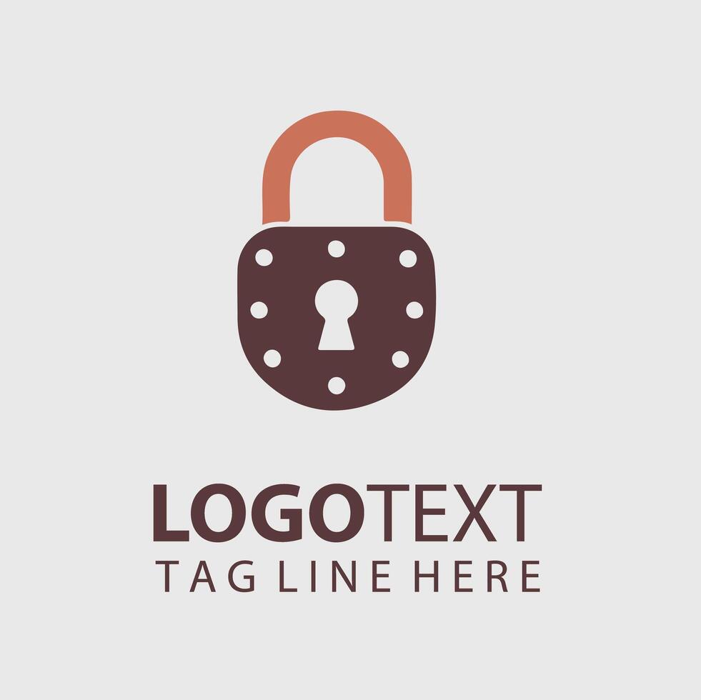 Lock Logo Illustrations vector