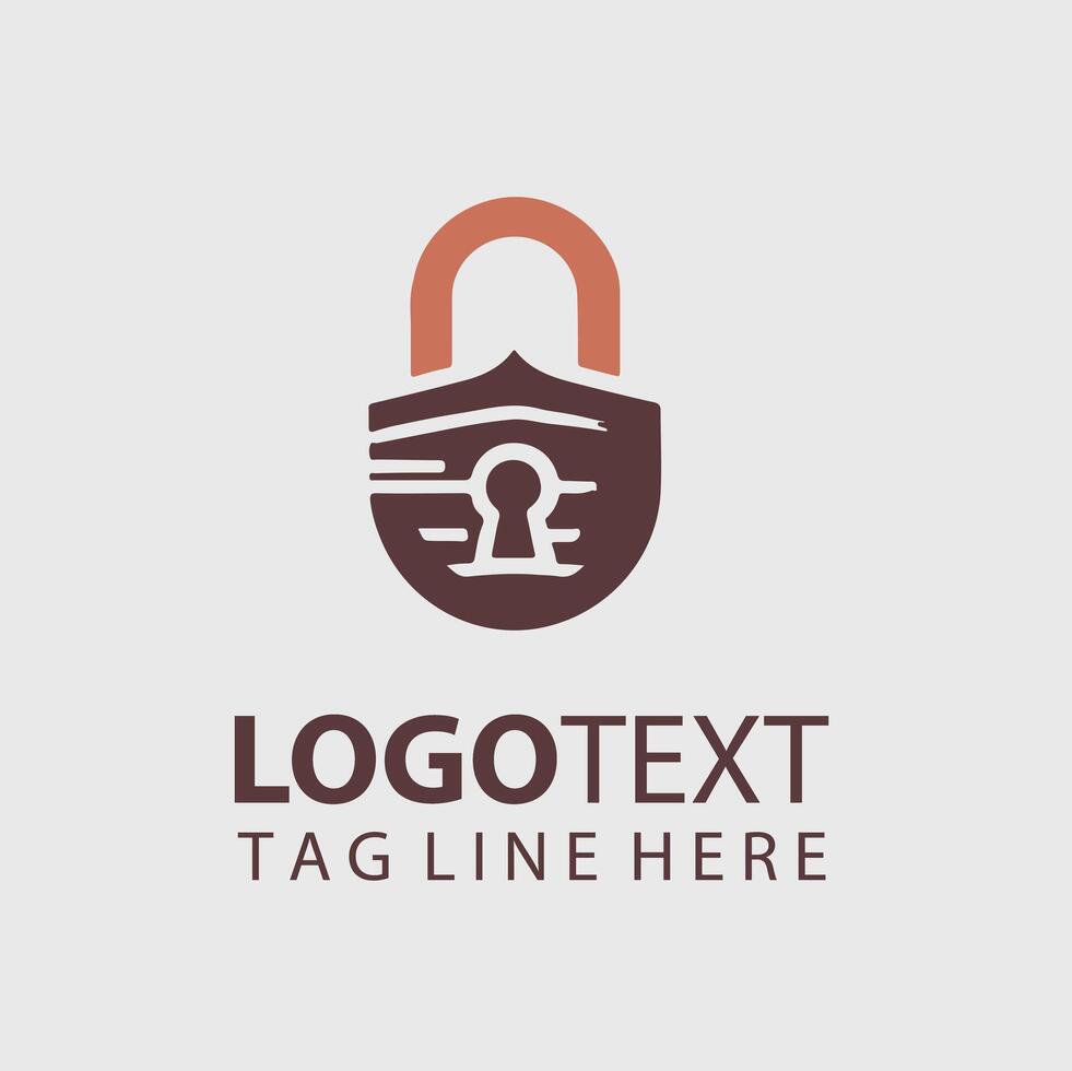 Lock Logo Illustrations vector
