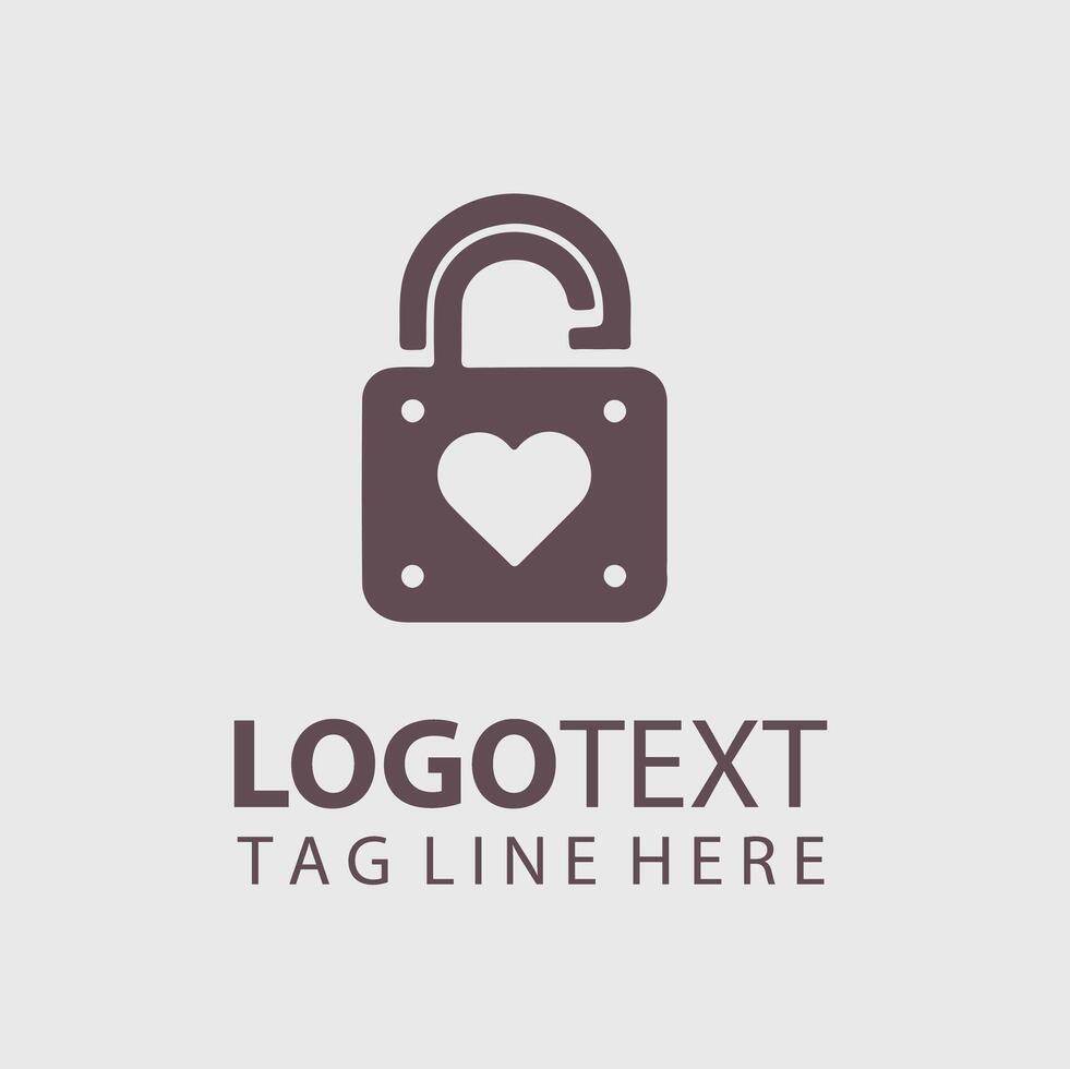 Lock Logo Illustrations vector
