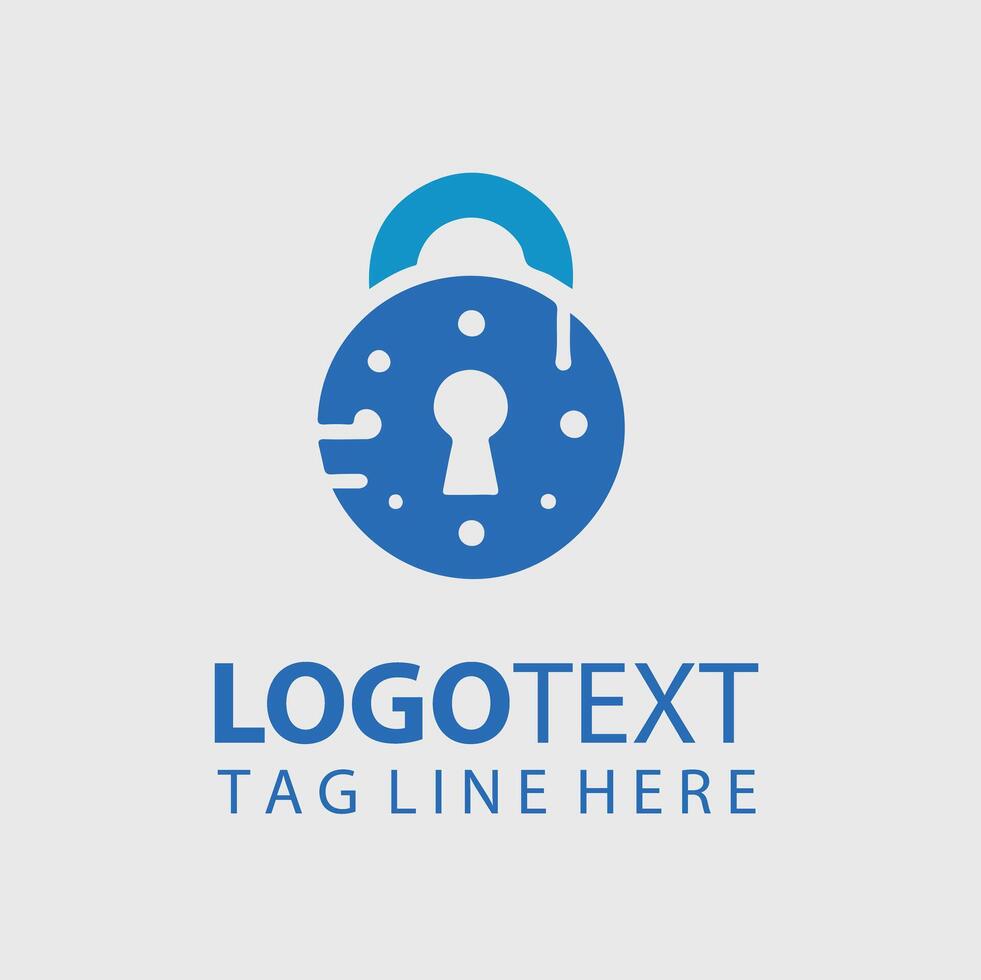 Lock Logo Illustrations vector