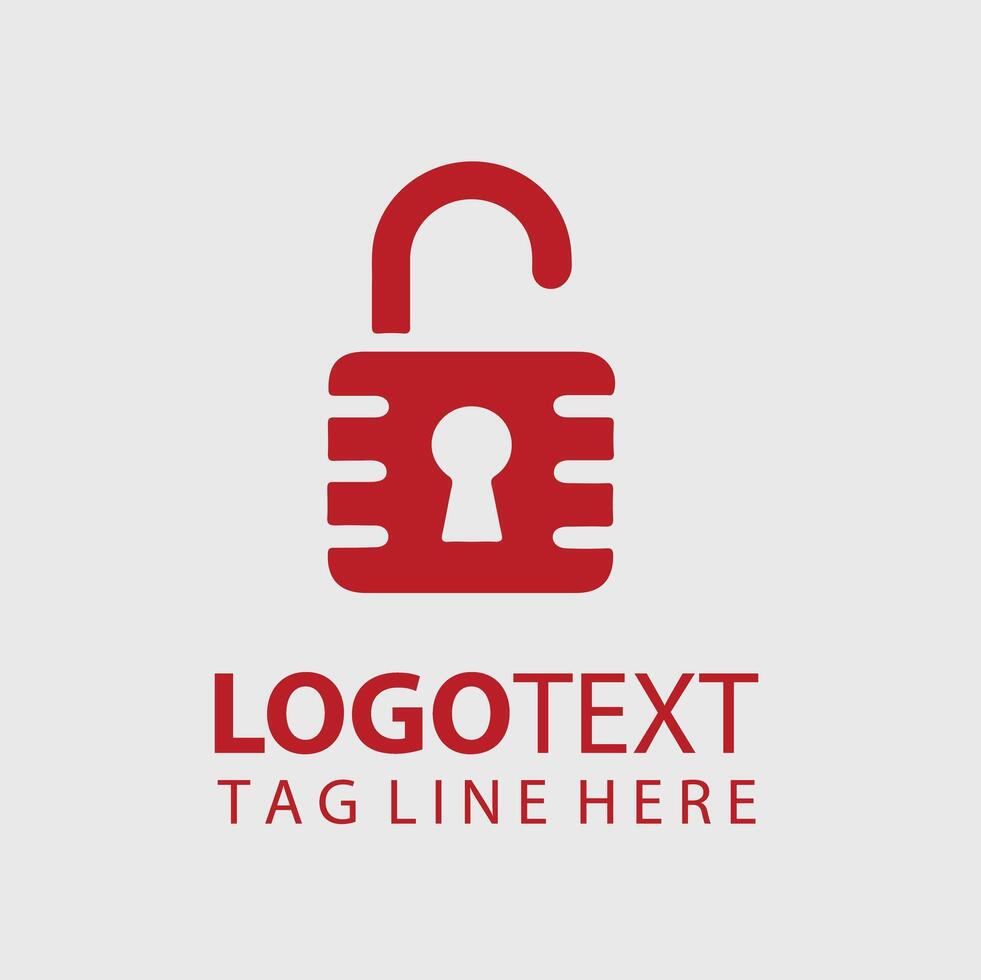 Lock Logo Illustrations vector