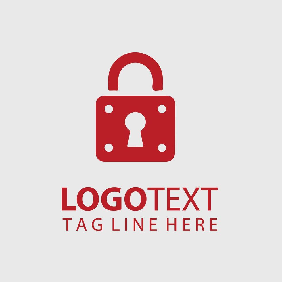 Lock Logo Illustrations vector