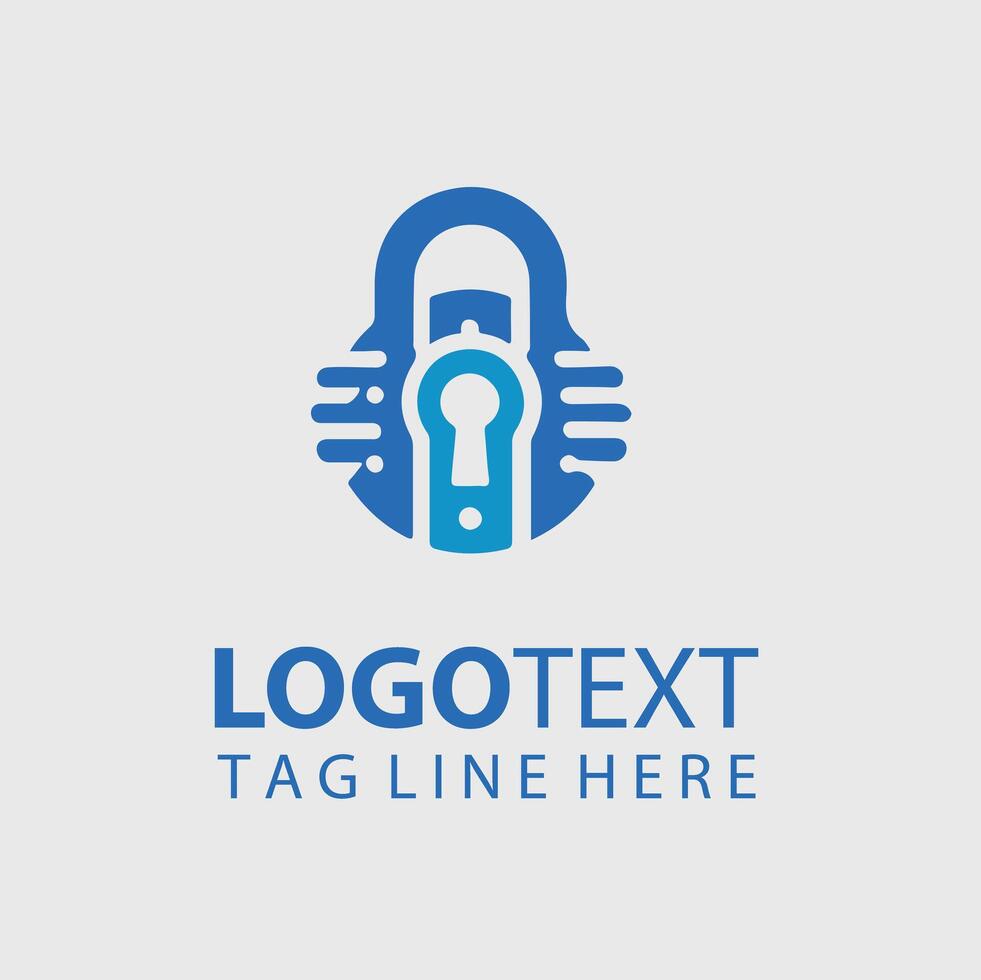 Lock Logo Illustrations vector