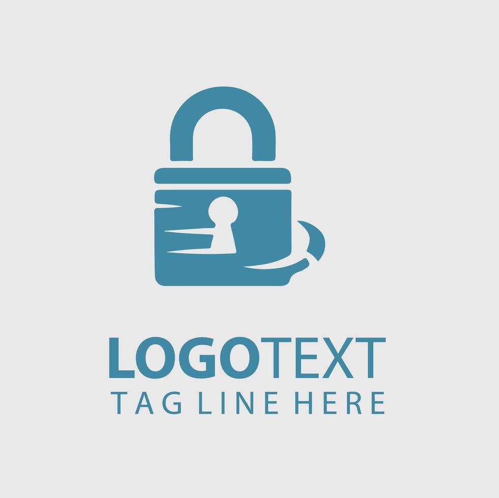 Lock Logo Illustrations vector