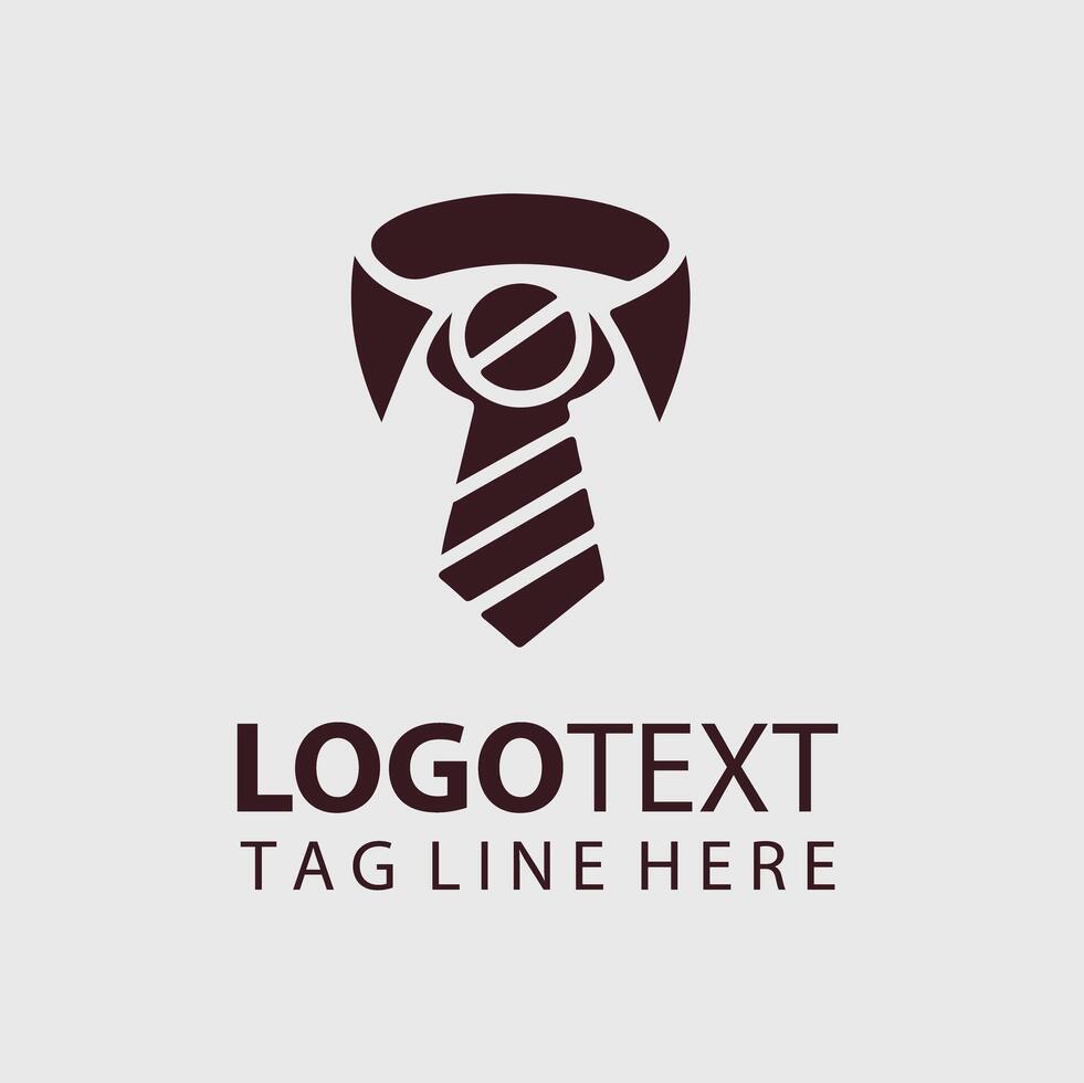 Tie Logo Illustrations vector