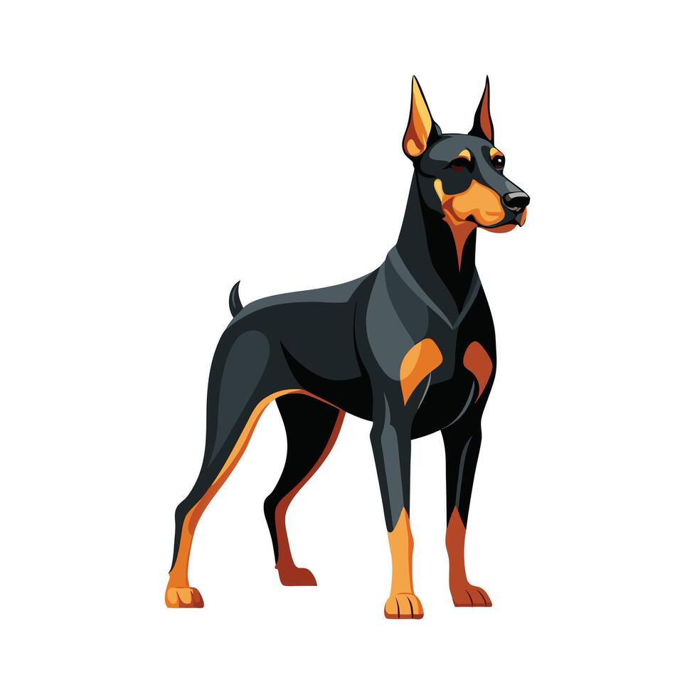 Realistic Illustration of Popular Pet Dogs vector