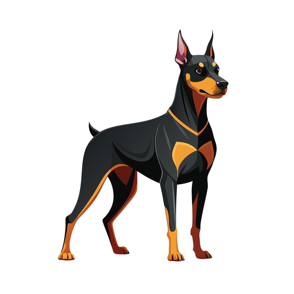 Realistic Illustration of Popular Pet Dogs vector