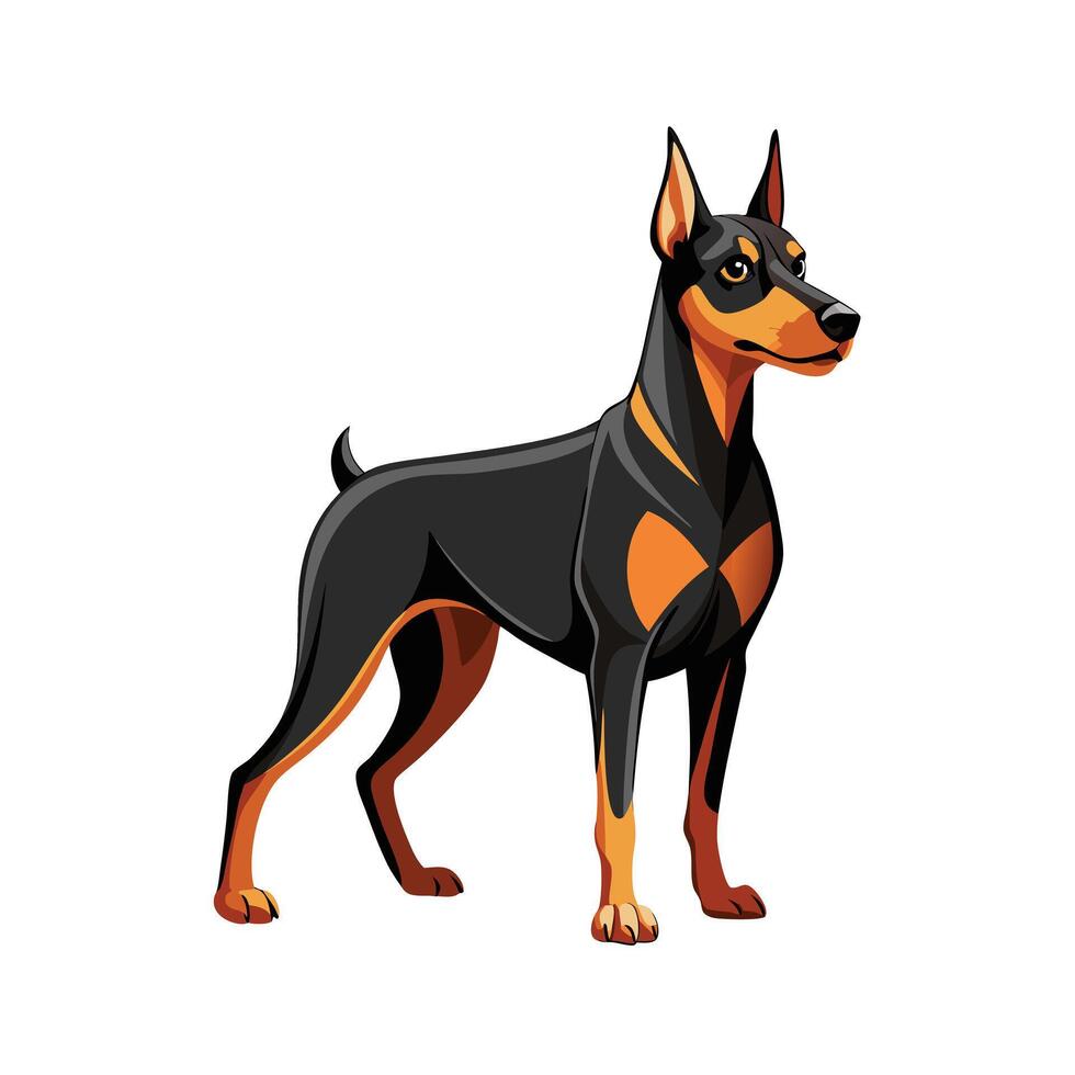 Realistic Illustration of Popular Pet Dogs vector
