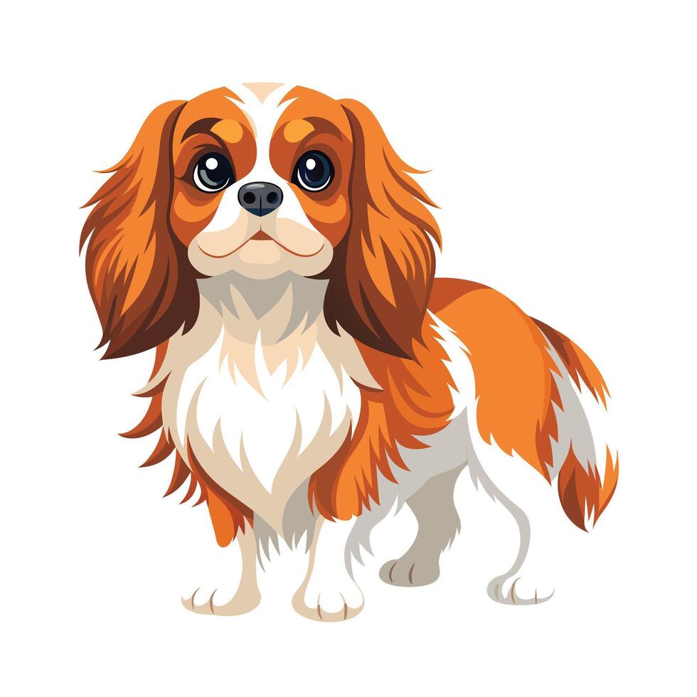 Realistic Illustration of Popular Pet Dogs vector