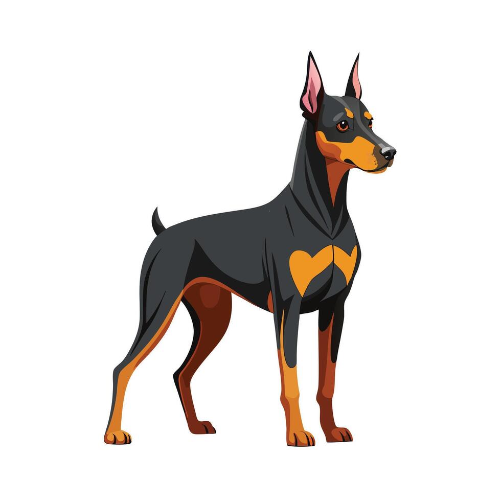 Realistic Illustration of Popular Pet Dogs vector