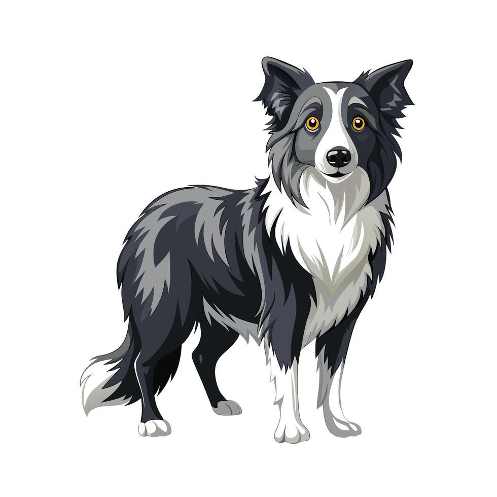 Realistic Illustration of Popular Pet Dogs vector