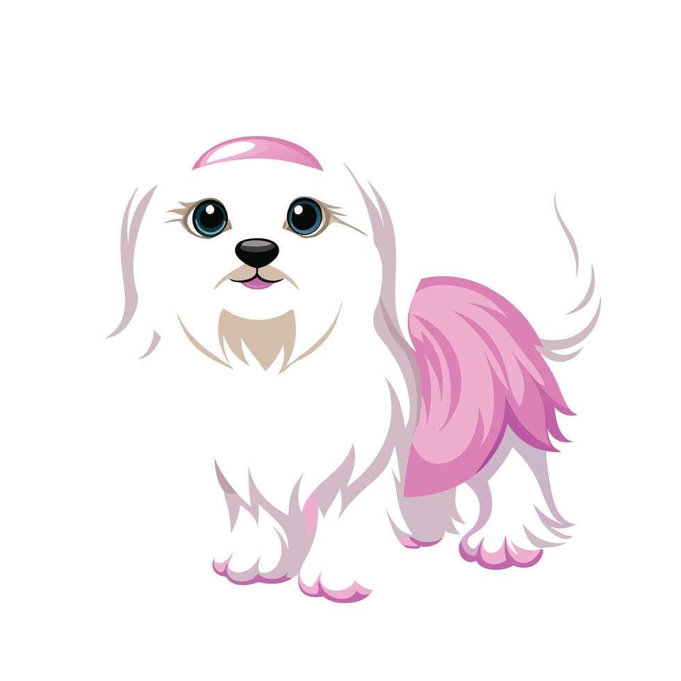 Realistic Illustration of Popular Pet Dogs vector