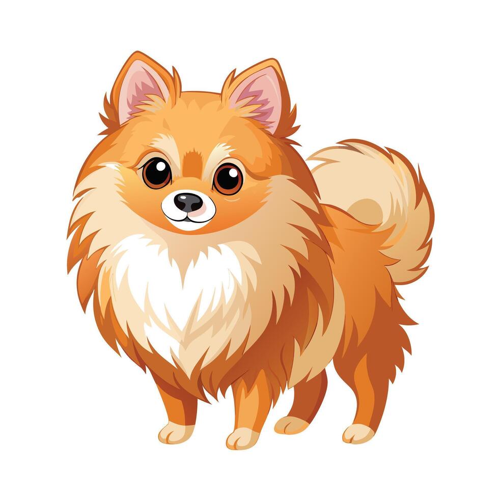 Realistic Illustration of Popular Pet Dogs vector