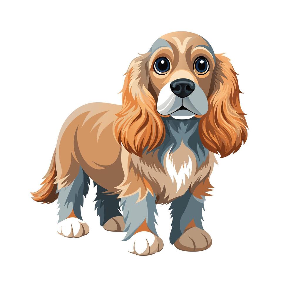 Realistic Illustration of Popular Pet Dogs vector