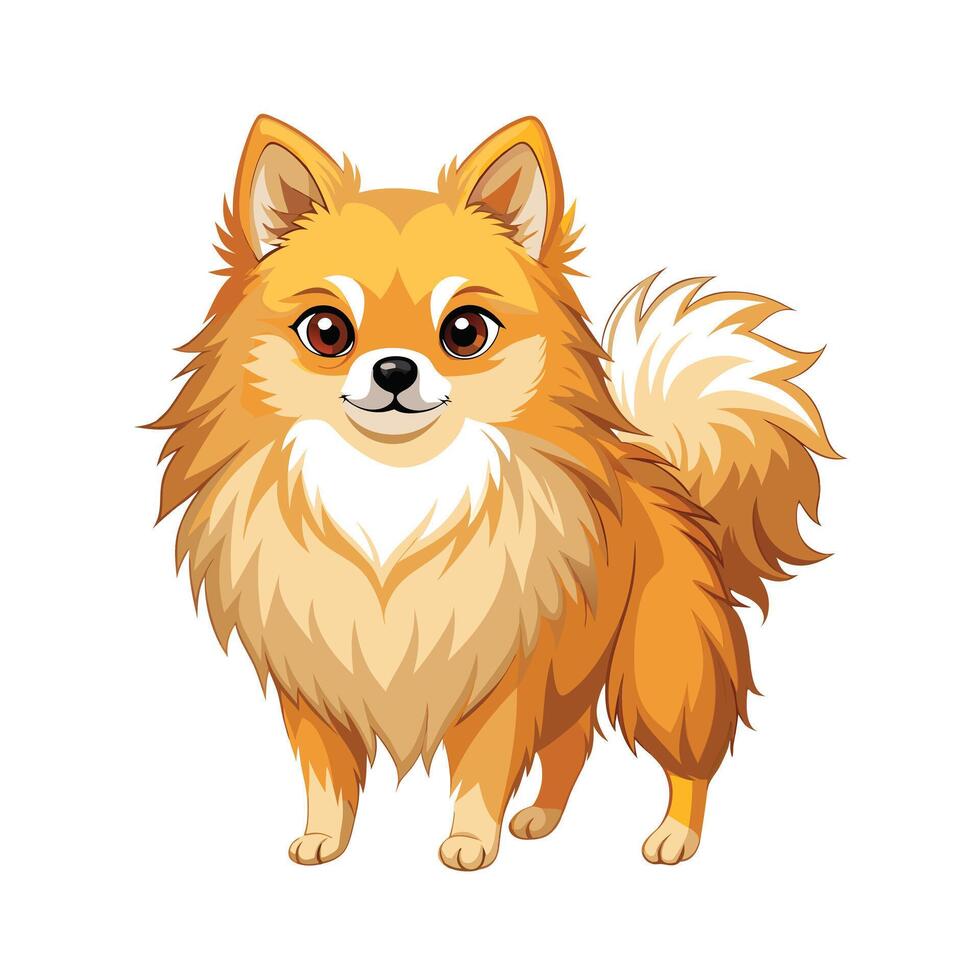Realistic Illustration of Popular Pet Dogs vector