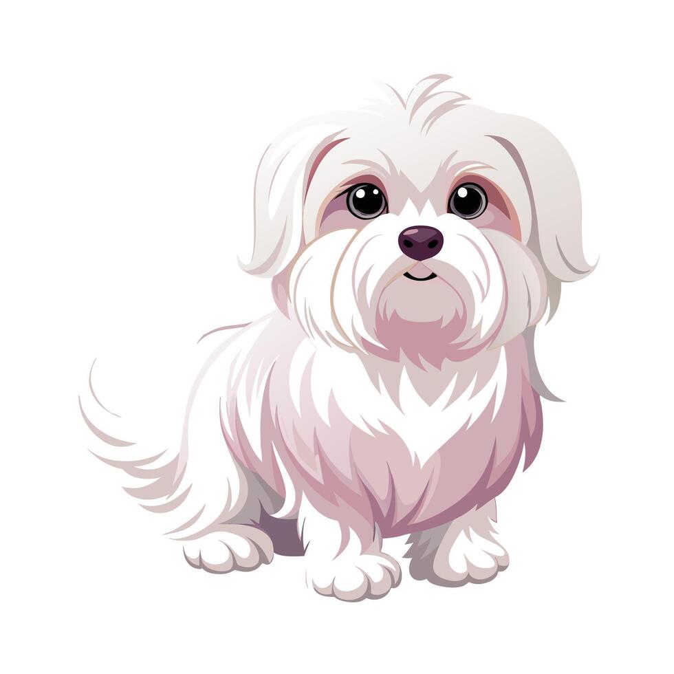Realistic Illustration of Popular Pet Dogs vector