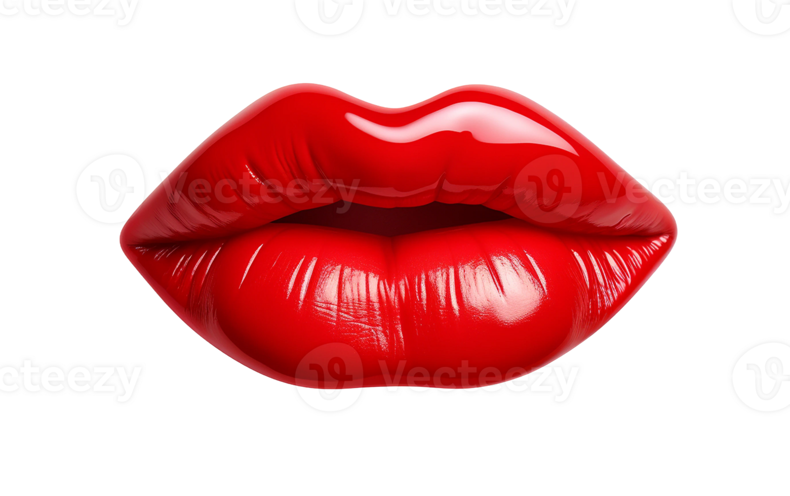 rouge lèvres sur blanc transparent Contexte png