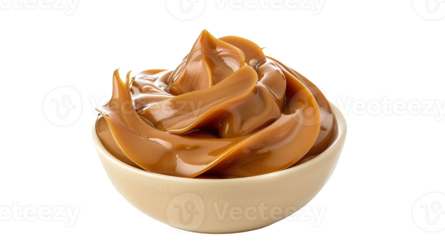 Dulce de Leche on Transparent Background, Format png