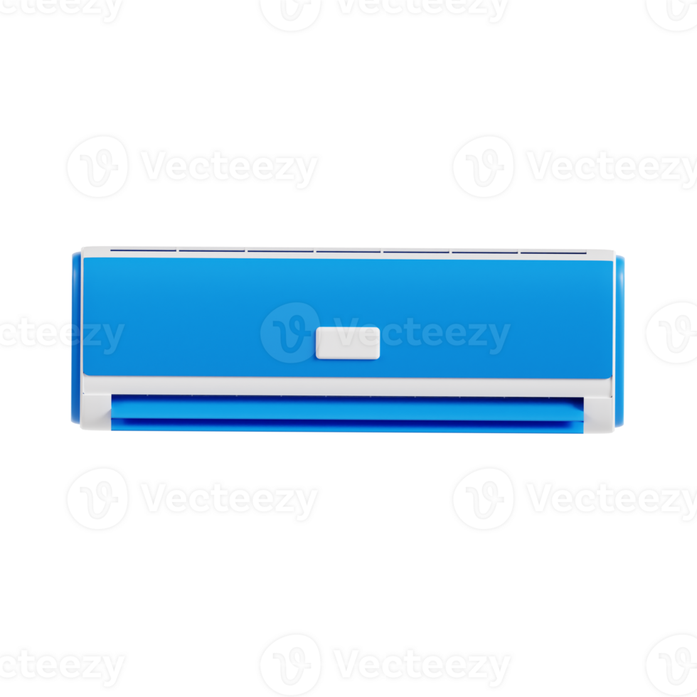 Air Conditioner 3d icon, transparent background png