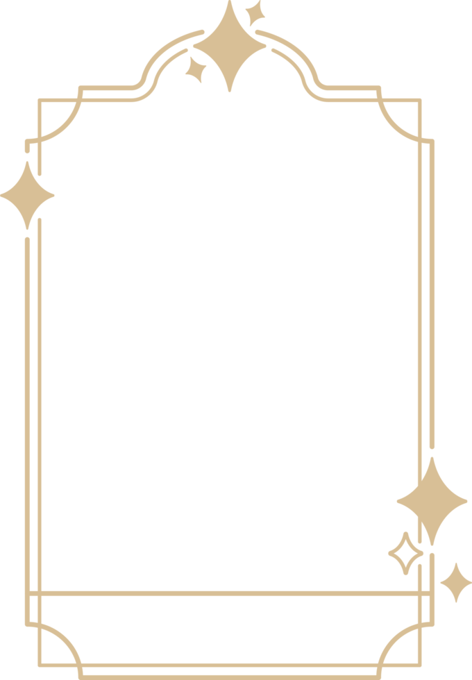 frame star aesthetic png