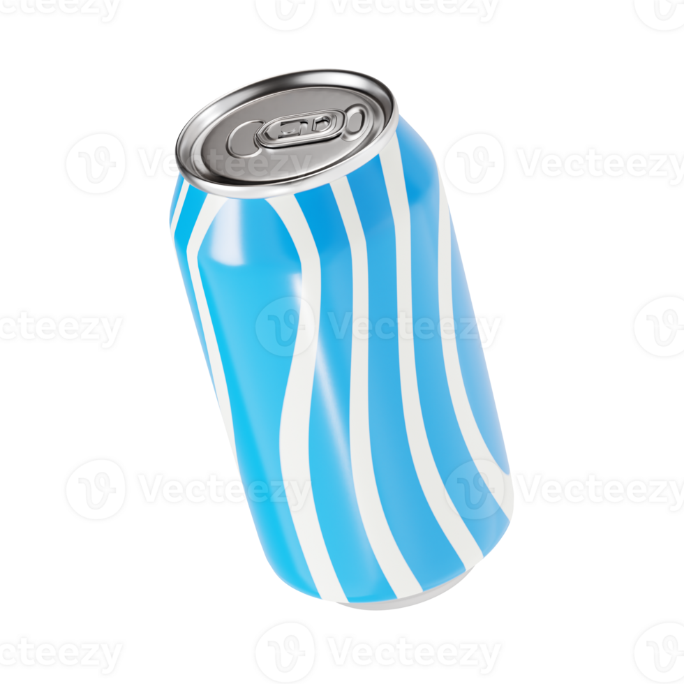 soda can 3d icon, transparent background png