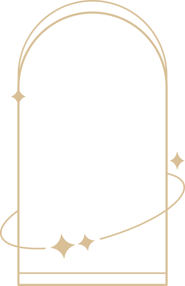 frame star aesthetic png