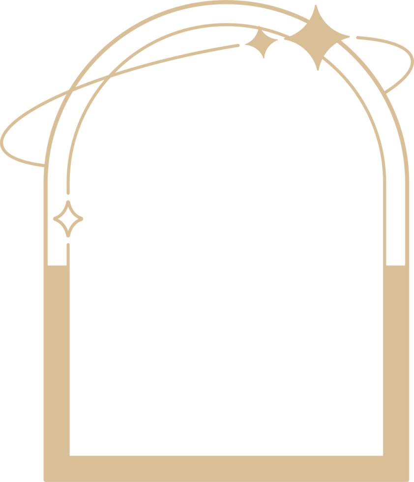 frame star aesthetic png