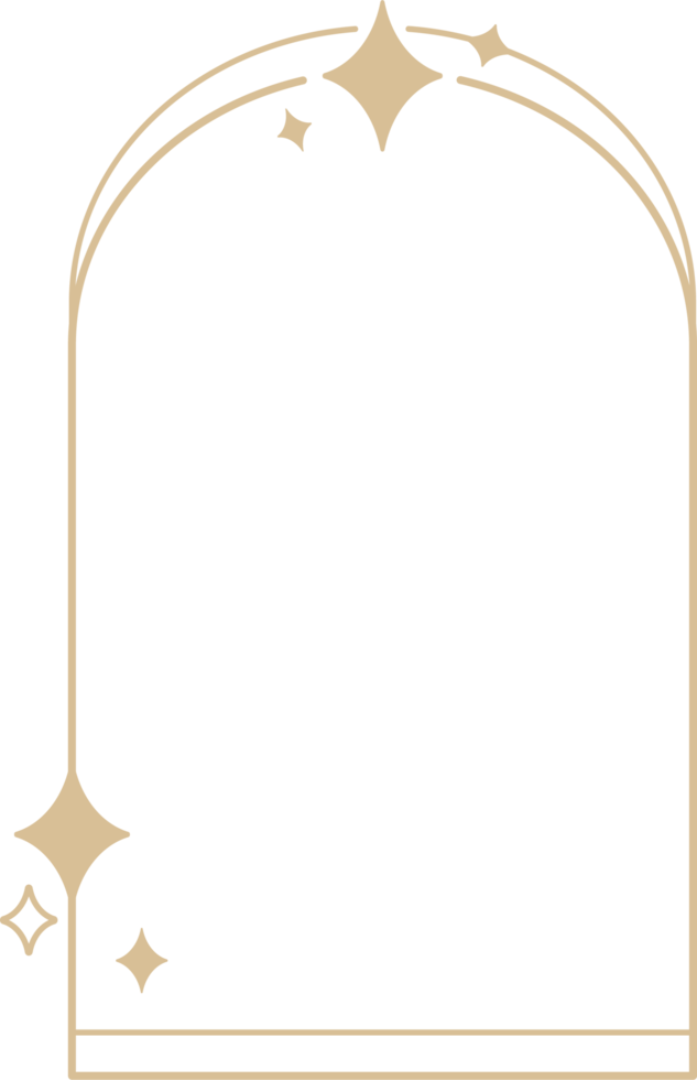 frame star aesthetic png