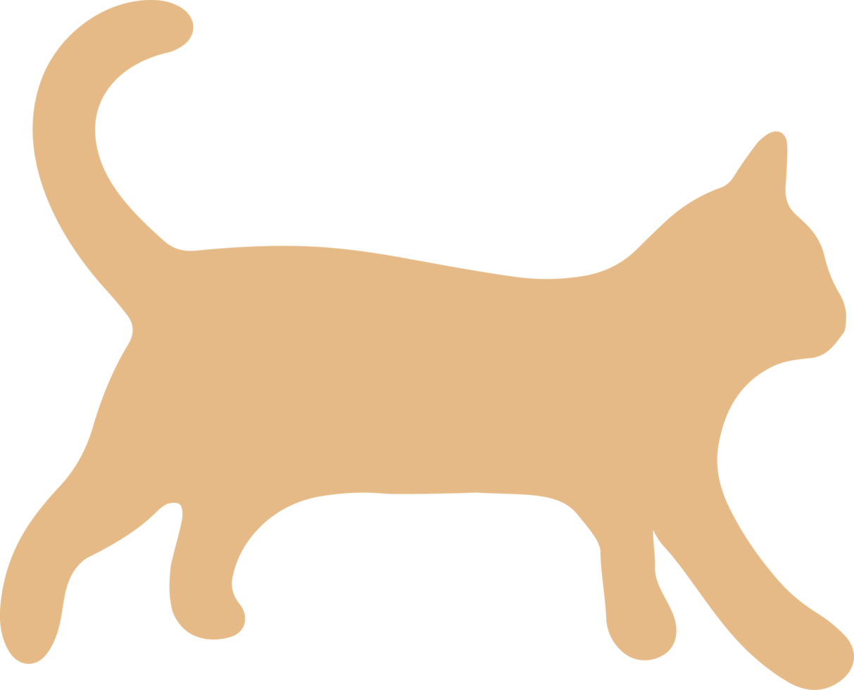 cat silhouette simple png