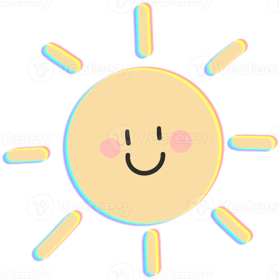 Cute shape and smile png
