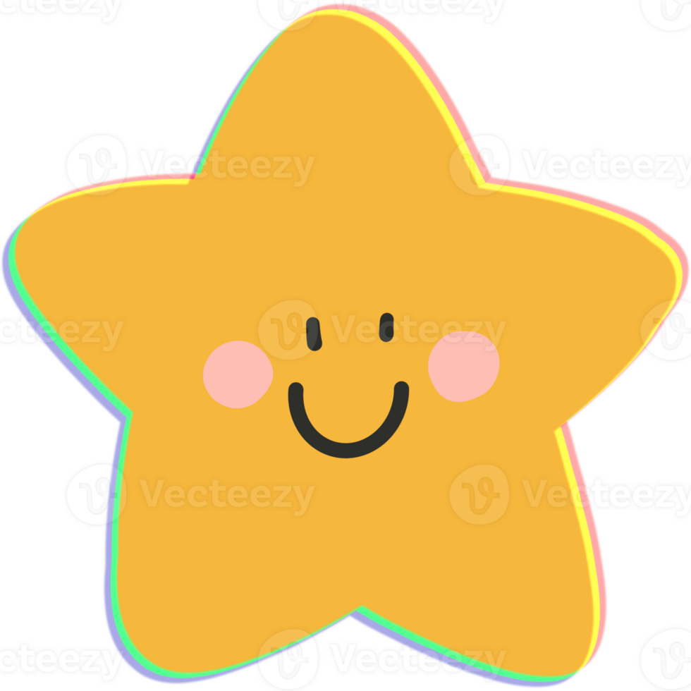 Cute shape and smile png